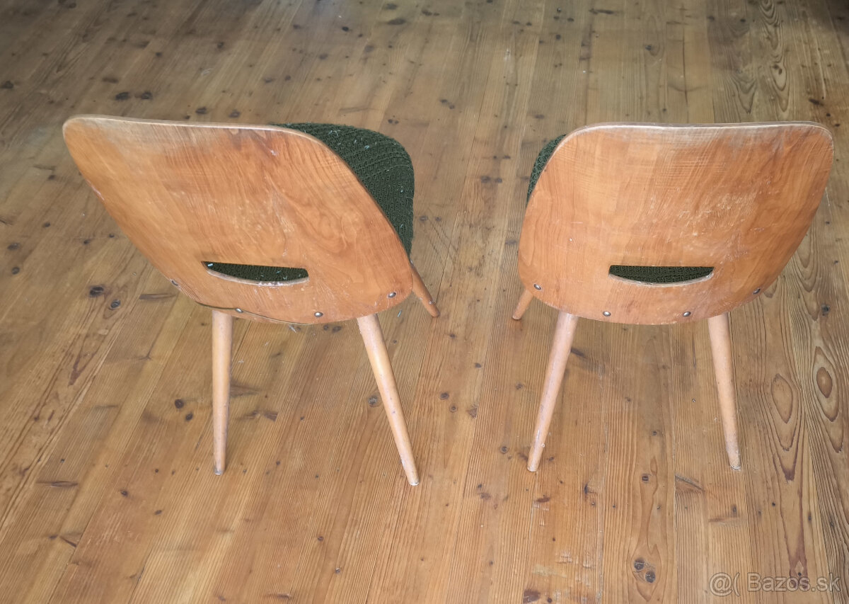 Predám 2ks retro stoličiek František Jirák (lízatka) - 2
