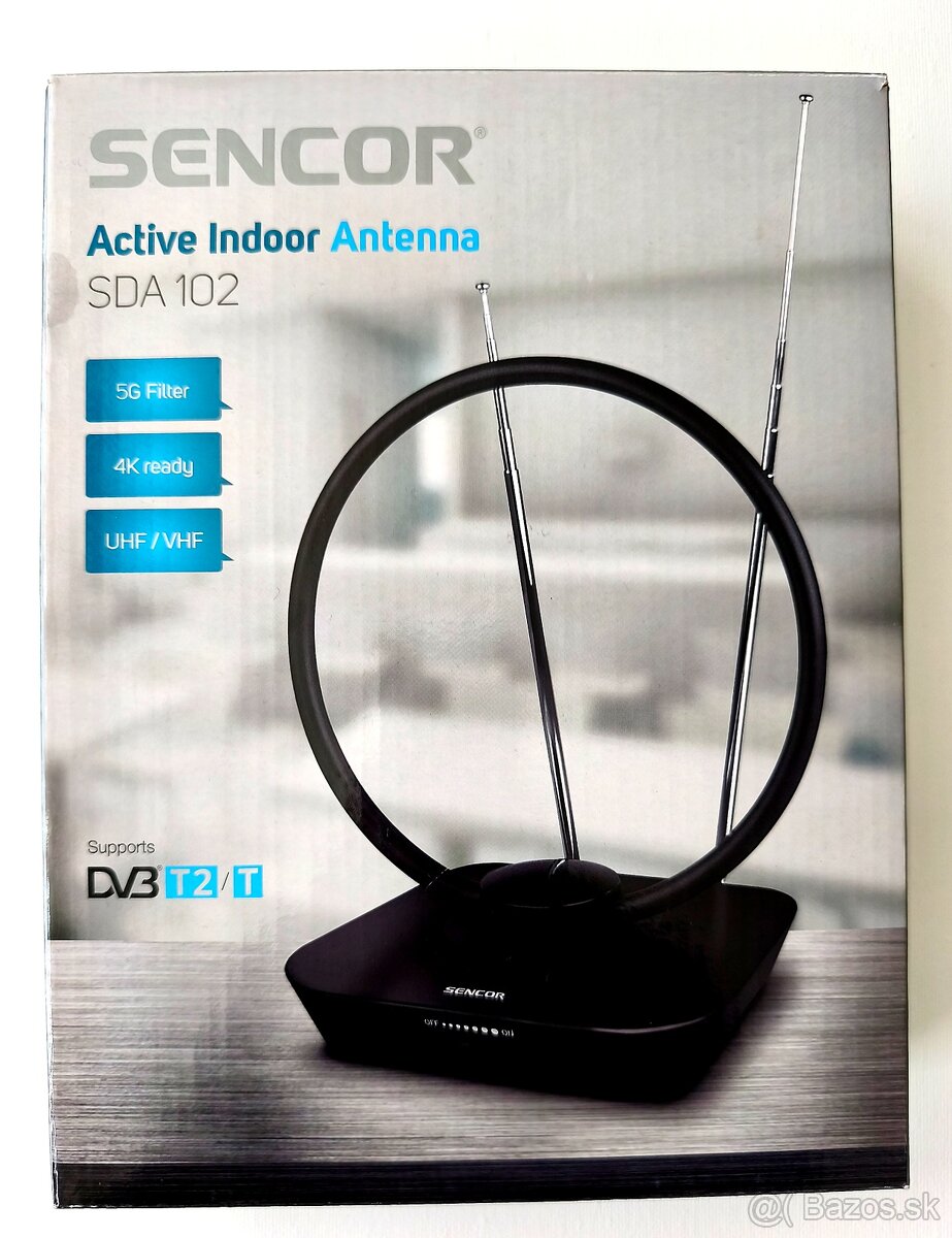Sencor DVB T2/T, anténa na televízor - 2