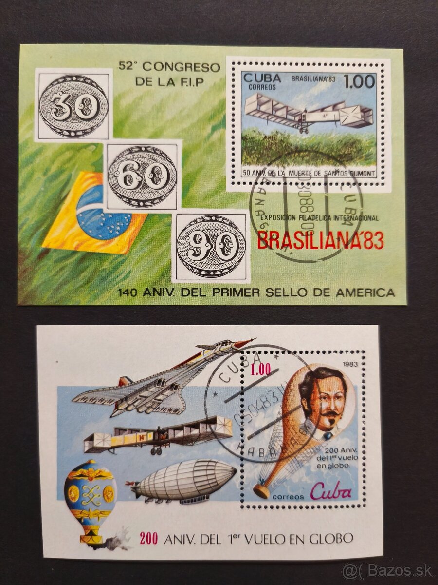 Známky lietadlá - 2