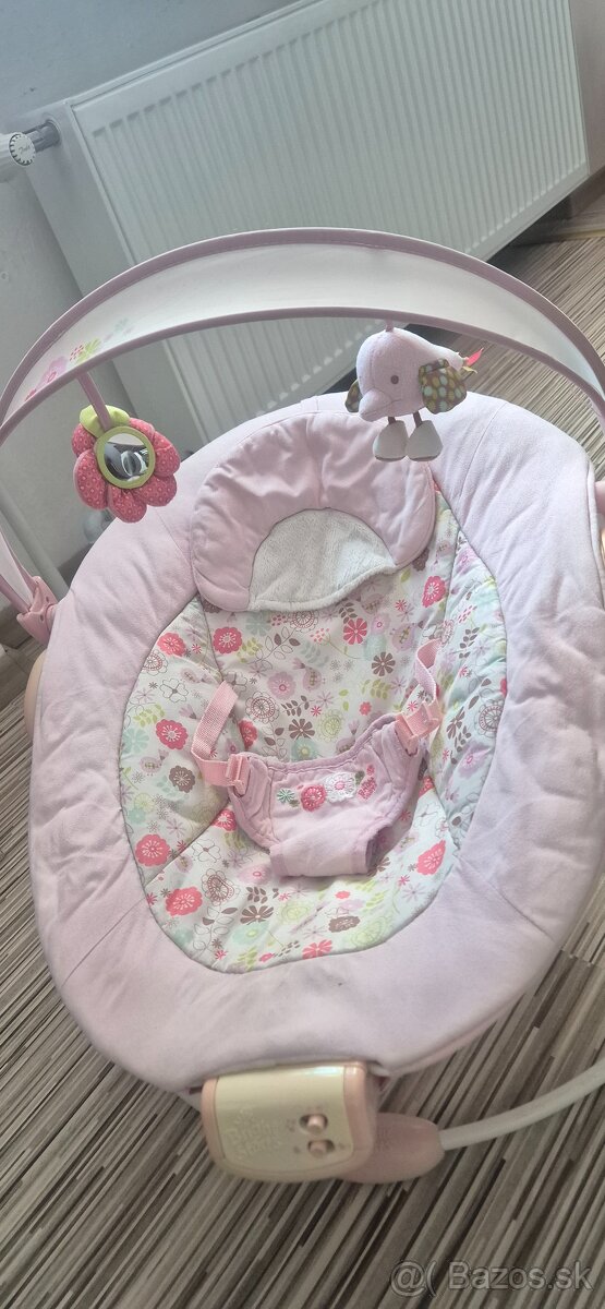 Bright starts lehatko-vibruje,hra,polohovatelne - 2