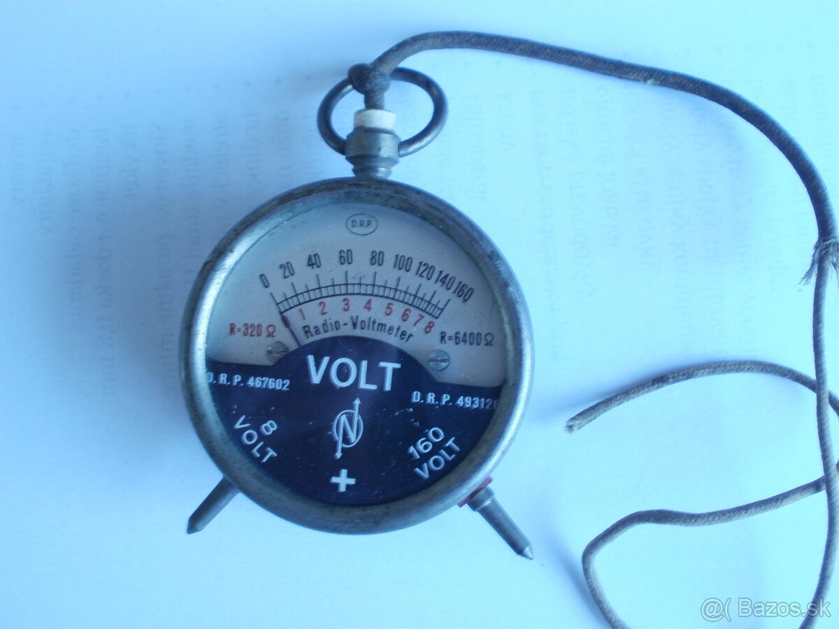 Predám vreckové voltmetre - 2