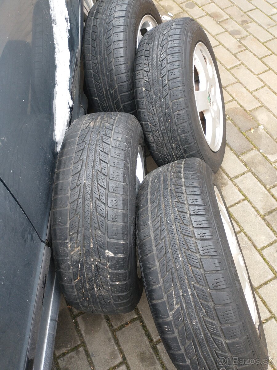 Predám Zimné kolesá na Fabiu r14 - 2