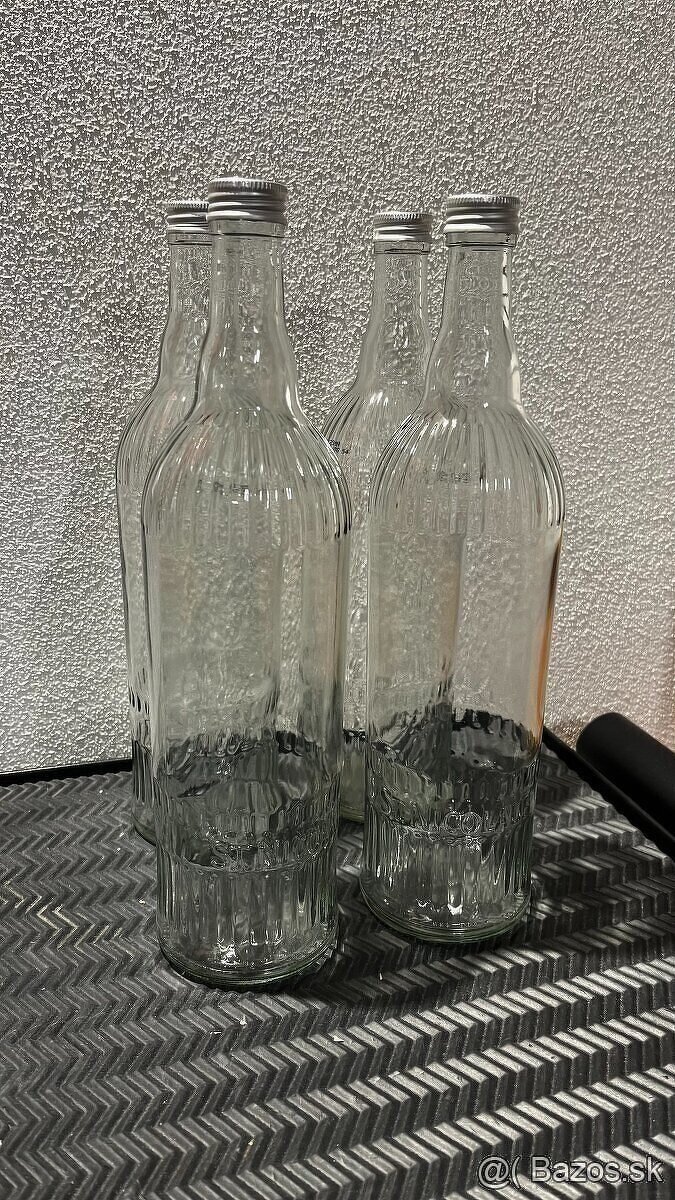 Sklenená fľaša 1l - 2
