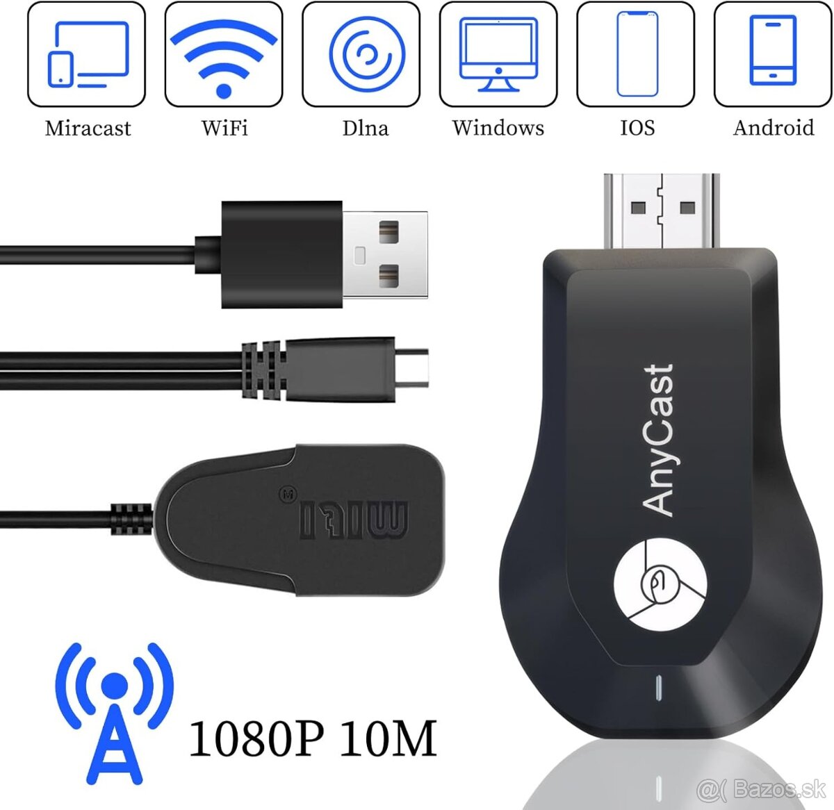 AnyCast bezdrôtový HDMI adaptér - 2