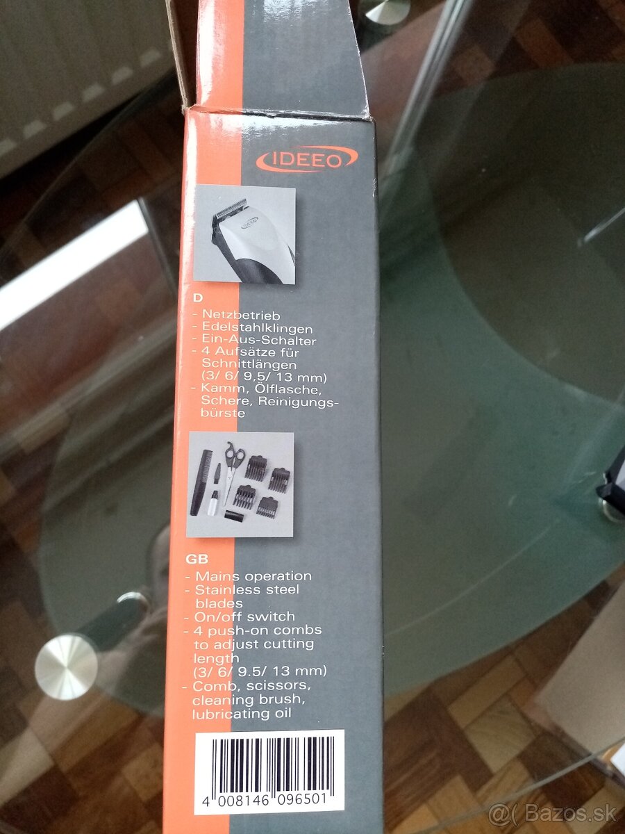 IDEEO - zastrihávač vlasov - 2