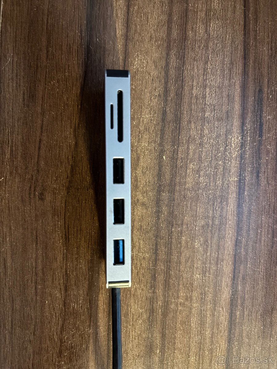 USB-C Hub 7v1 Platinet – Top stav - 2