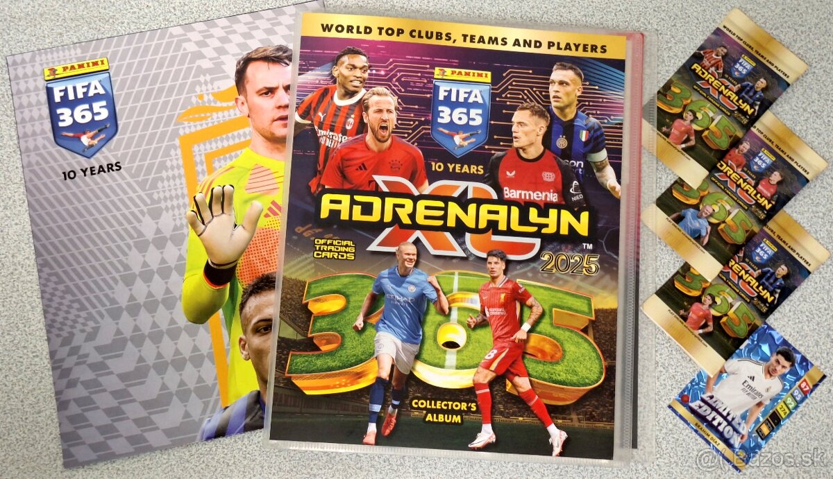 PANINI set FIFA 365 2024/2025 Adrenalyn - Starter Collection - 2