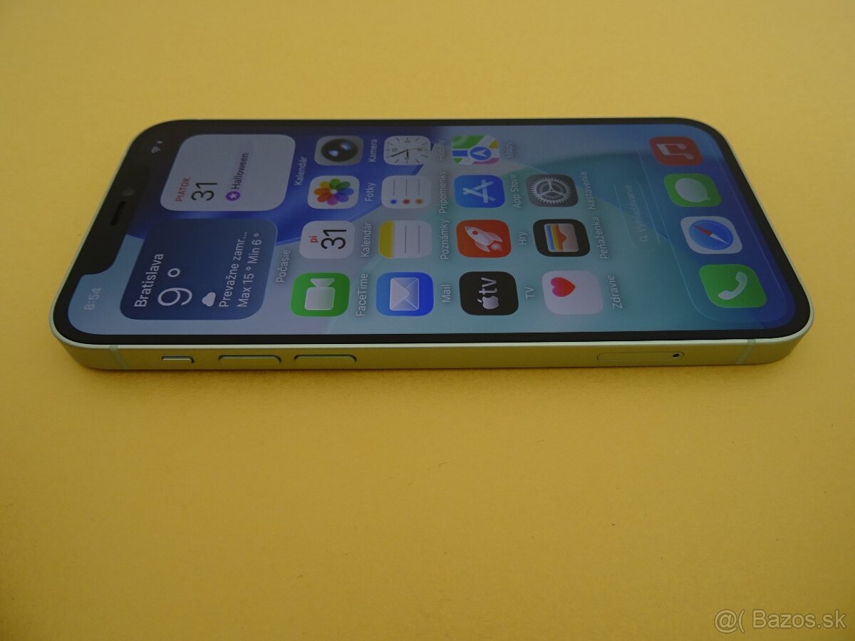 iPhone 12 64GB GREEN - ZÁRUKA 1 ROK - VELMI DOBRY STAV - 2