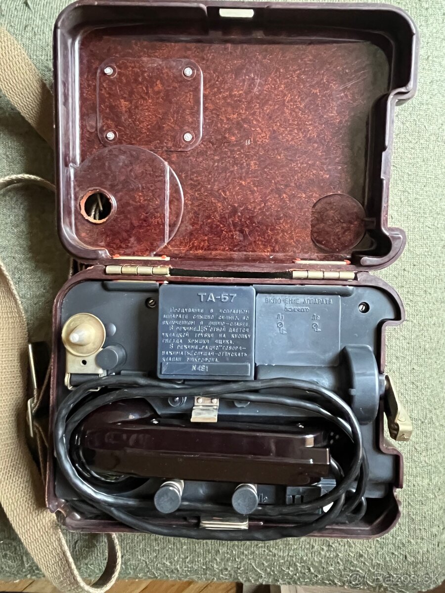 Poľný telefón TA-57 CCCP - 2