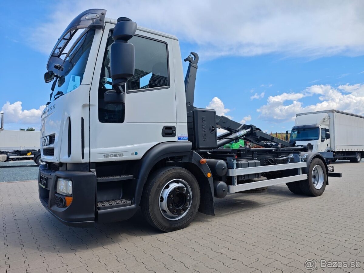 Iveco Eurocargo 120E18, nový 8t hákový nosič - 2