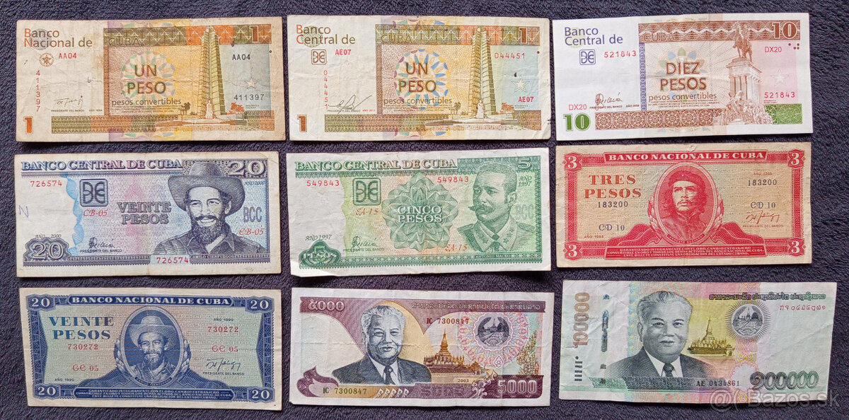 Bankovky z obehu svet 9 - 2