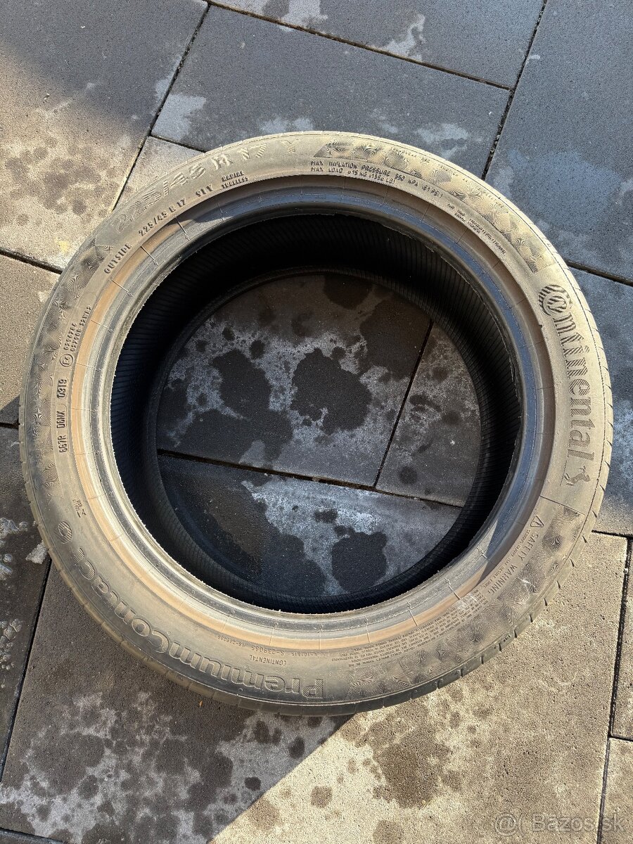 Predám pneumatiky Continental PremiumContact 6 – 2 ks - 2