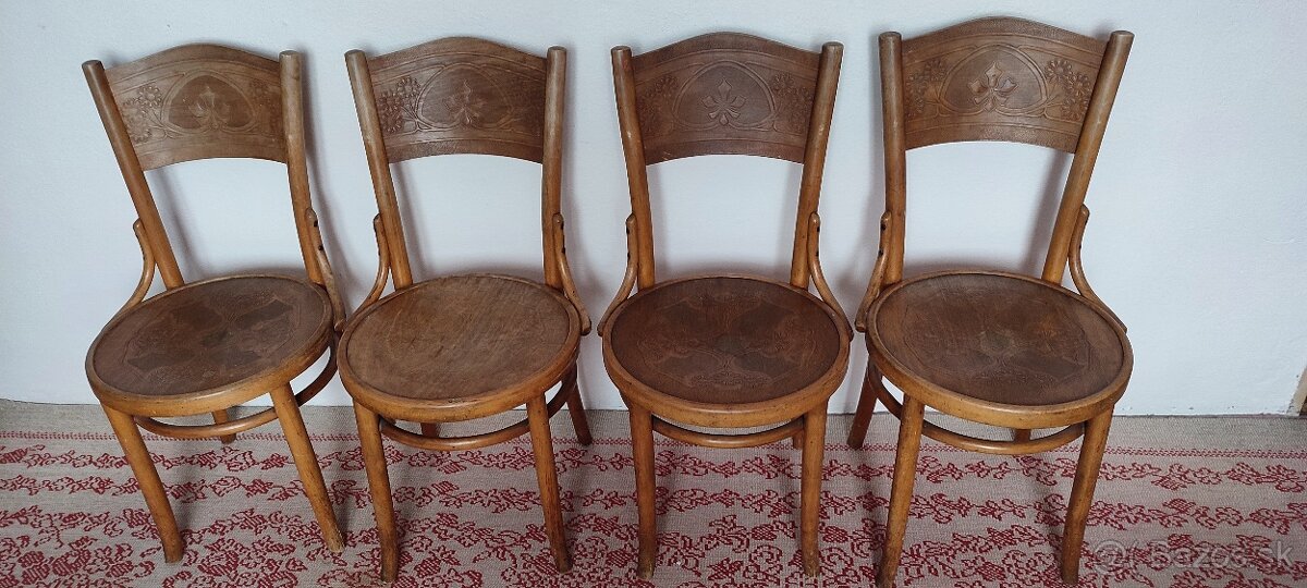⭐Staré stoličky Mundus Thonet ⭐ - 2