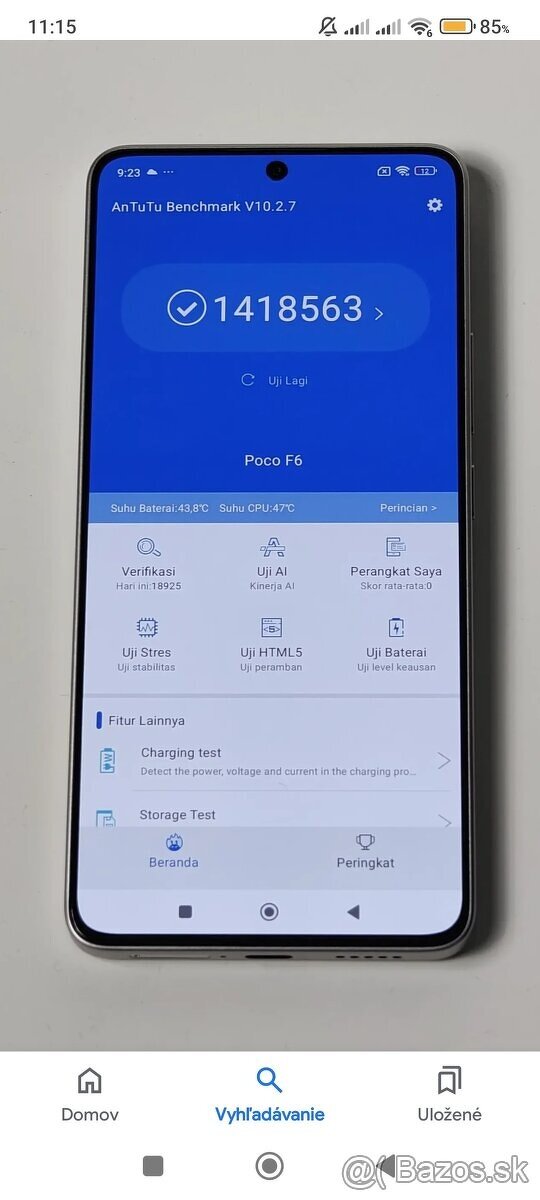 Predám Poco F6 8GB/256GB black - 2