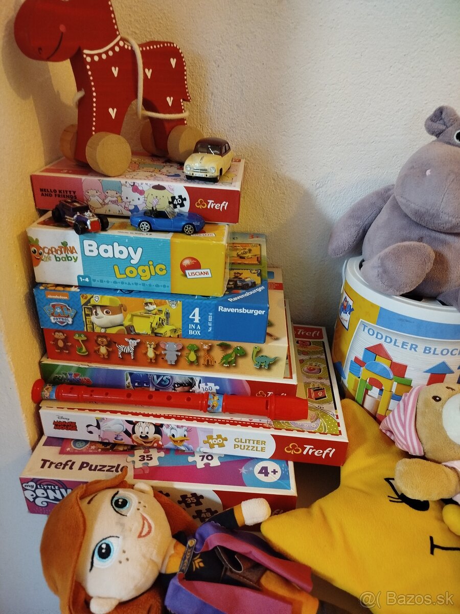 Hračky, puzzle, plysaky - 2