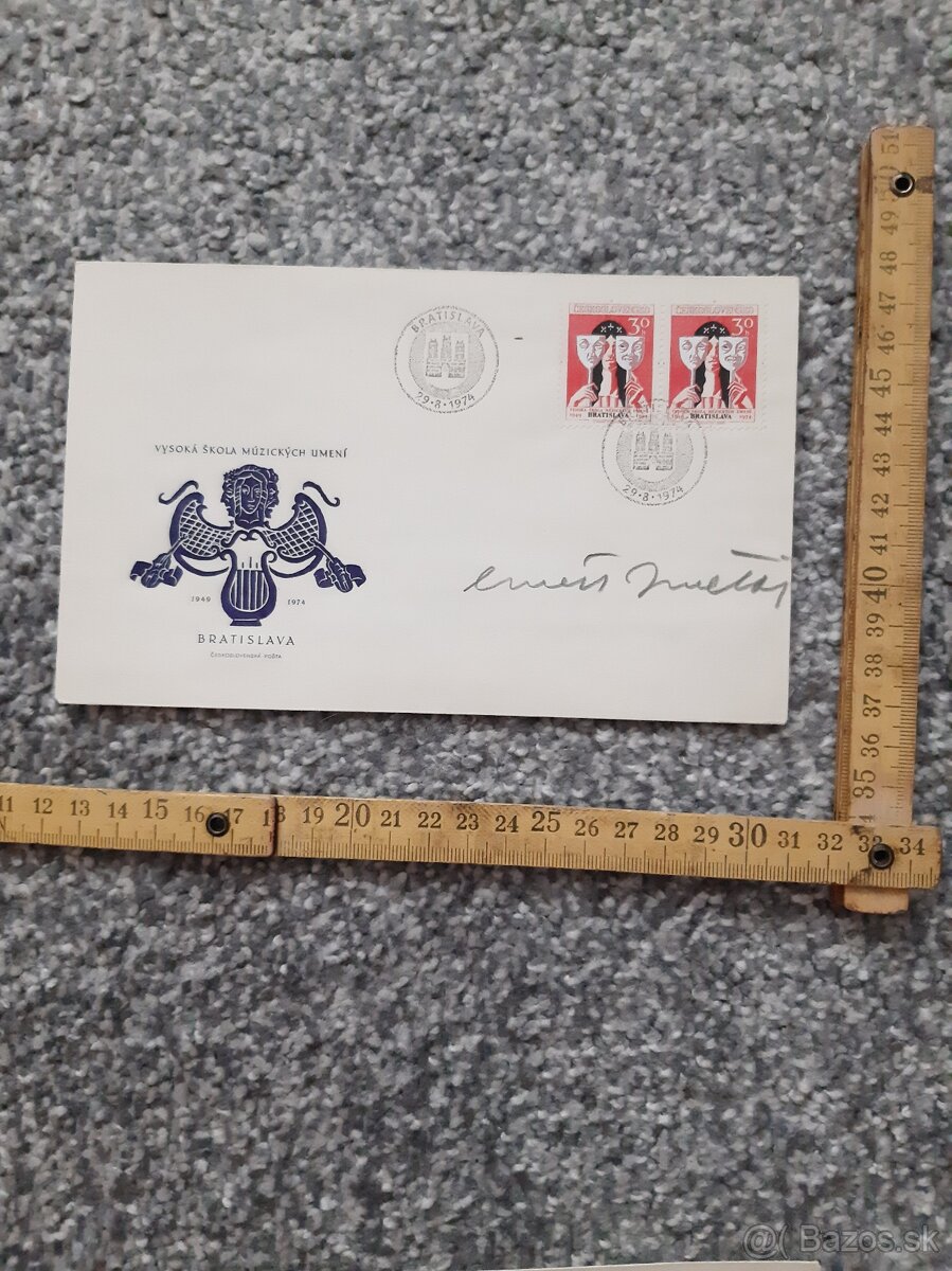 Originál autogram, zberateľ podpisov - 2