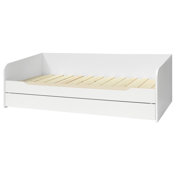 NOVÁ rozkladacia posteľ s výsuvným lôžkom 80x200 cm - 2