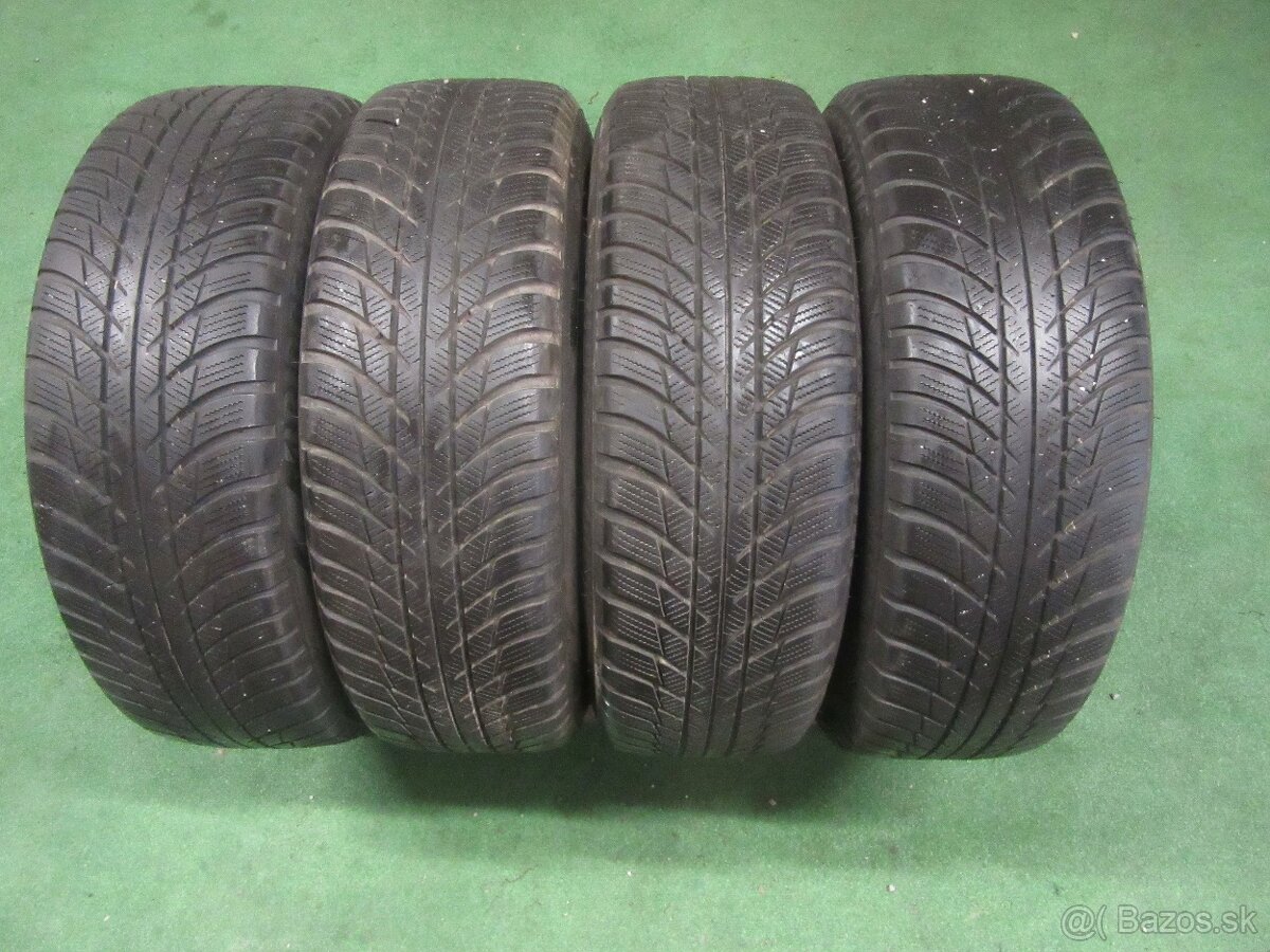R16 zimná sada VOLKSWAGEN rozteč 5x100 185/60R16 BRIDGESTONE - 2
