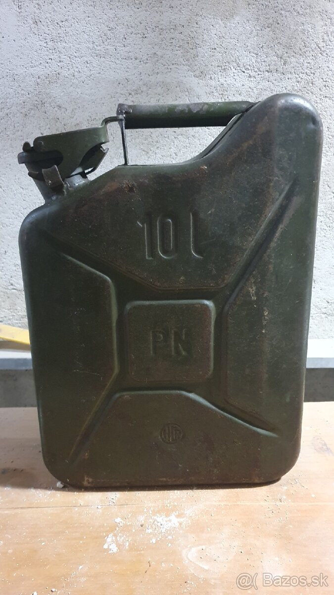 Plechové kanistre - 2