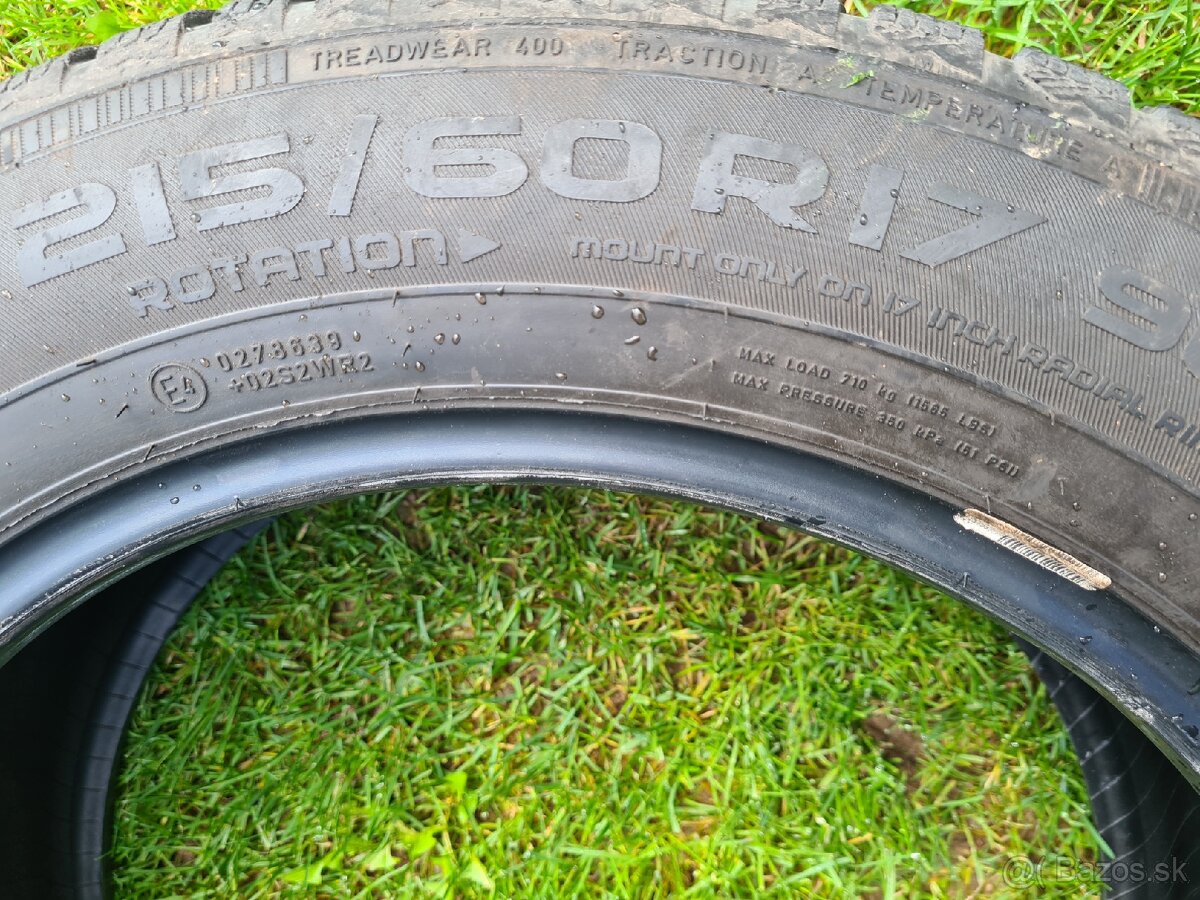 Zimné pneumatiky 215/60 r17 - 2
