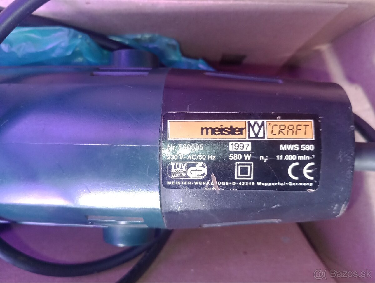 Brúska meister craft mws 580 - 2