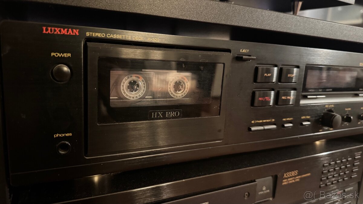 Tape deck Luxman K 322 - 2