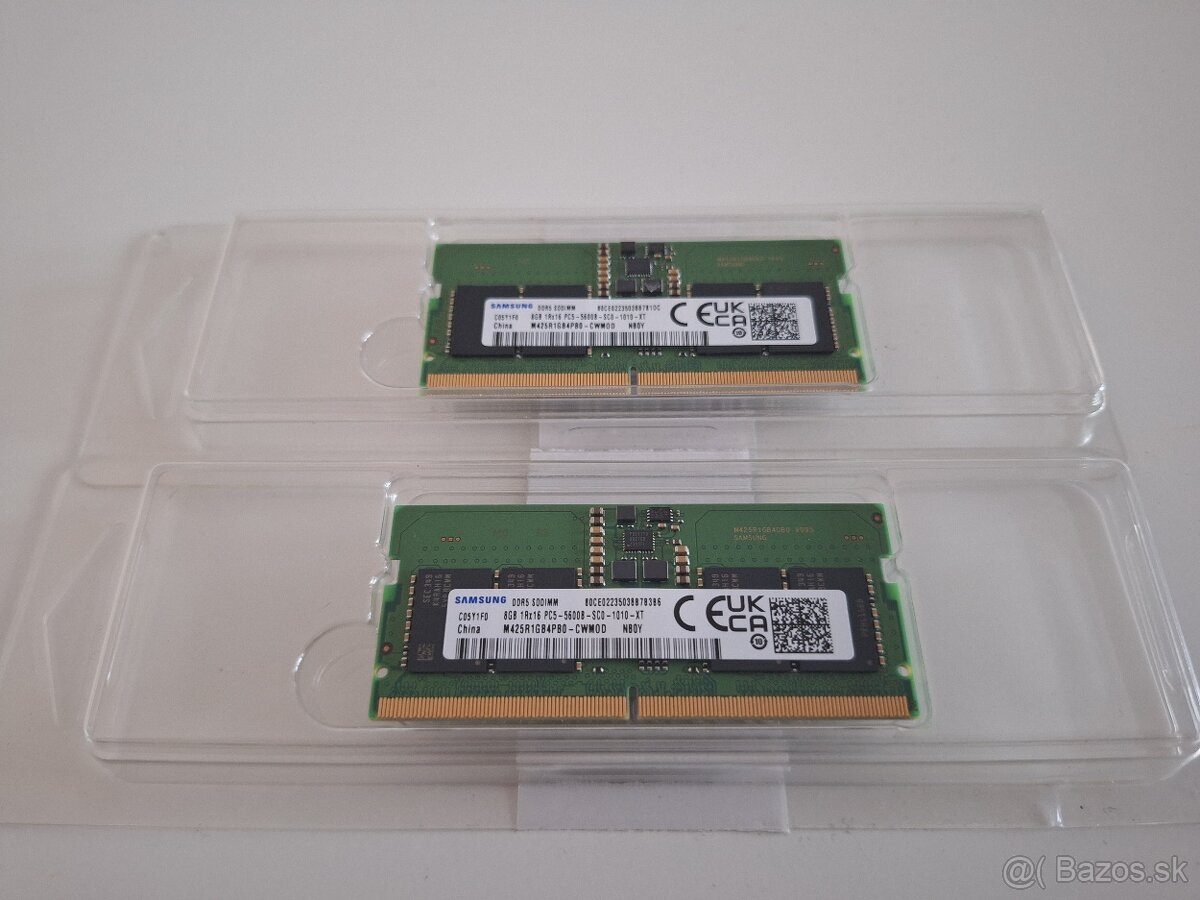 16GB DDR5 Ram pre notebook - 2