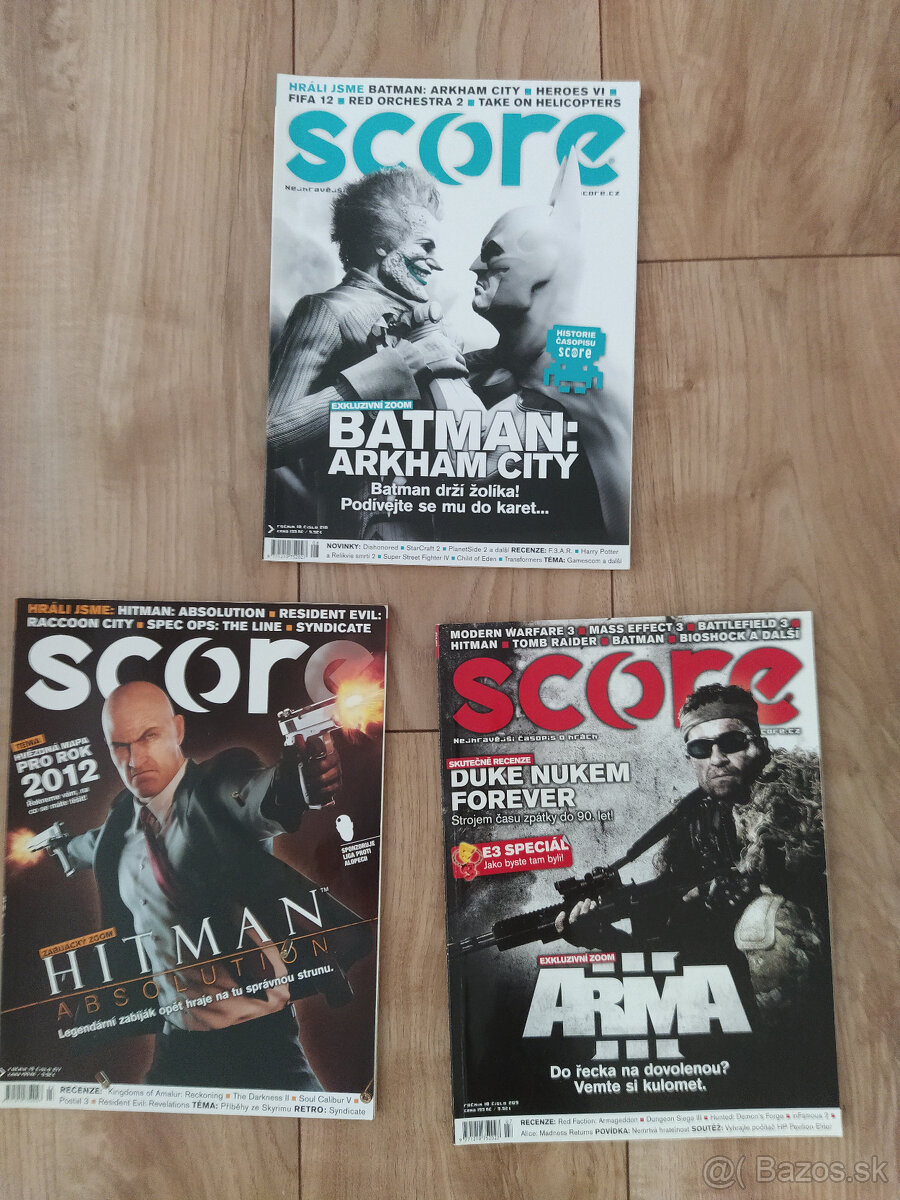 Časopisy SCORE - 2