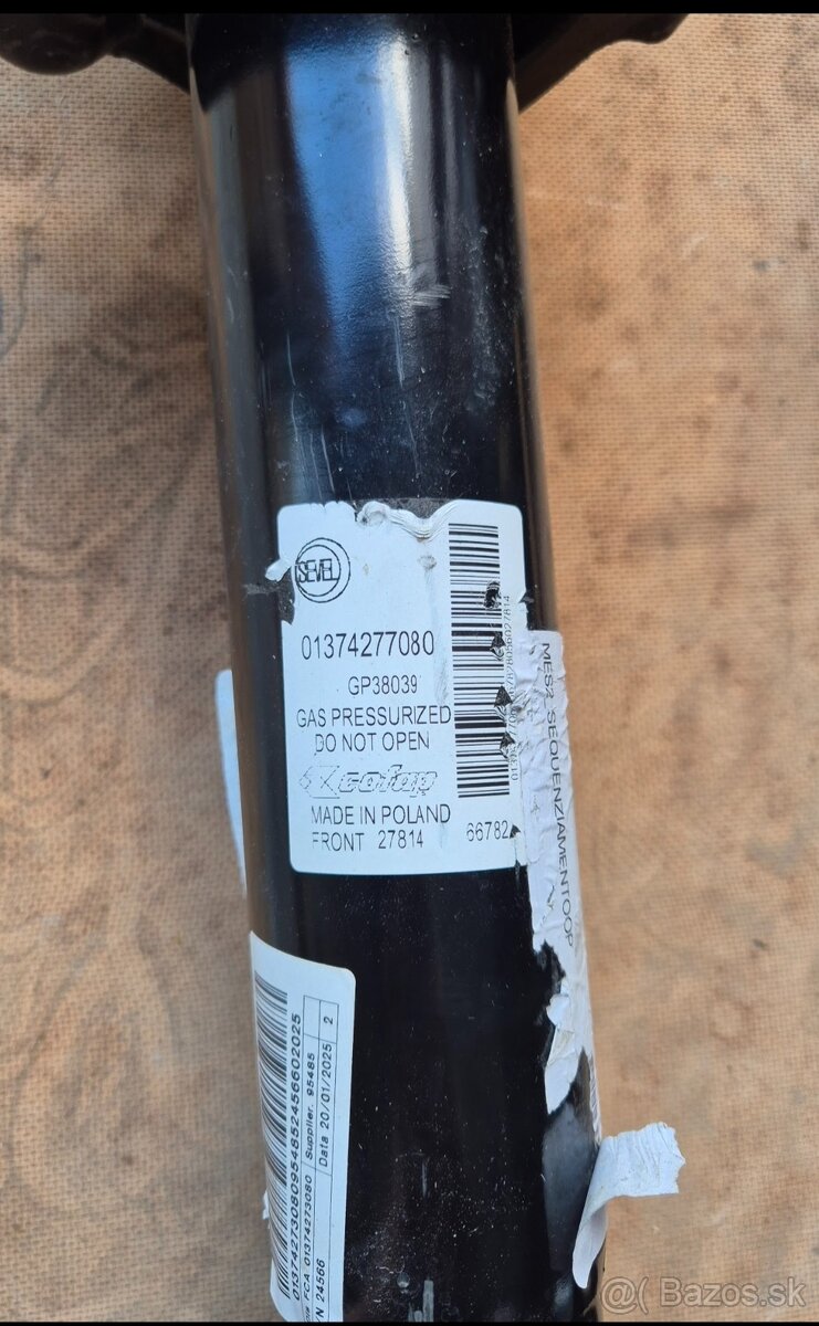 Fiat ducato kompletné odpruženie - 2