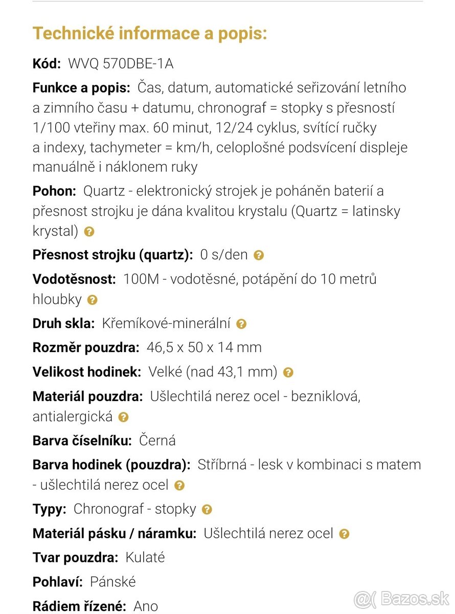 Pánske hodinky Casio Captor - 2