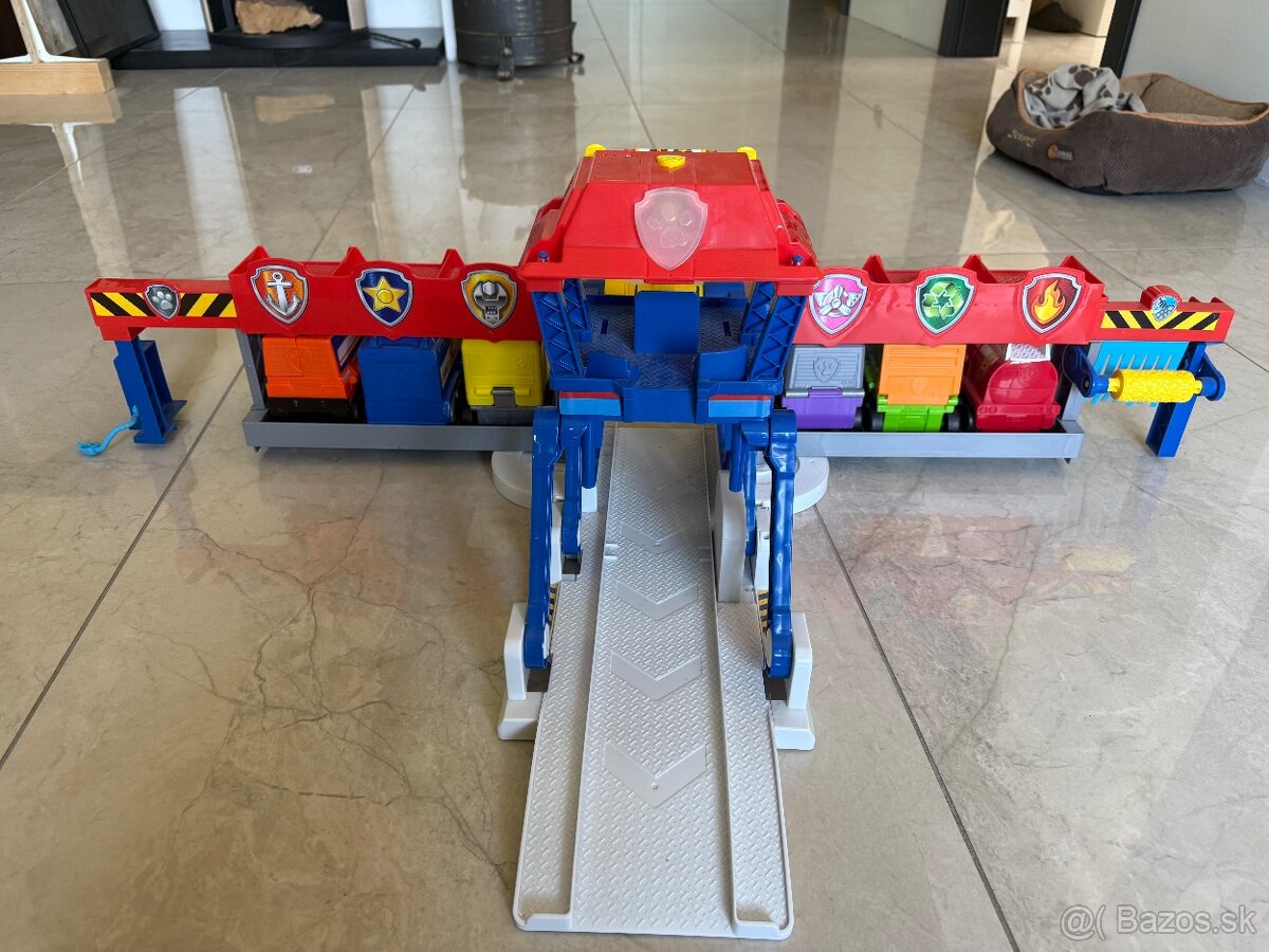 Paw Patrol centrála s autami - 2