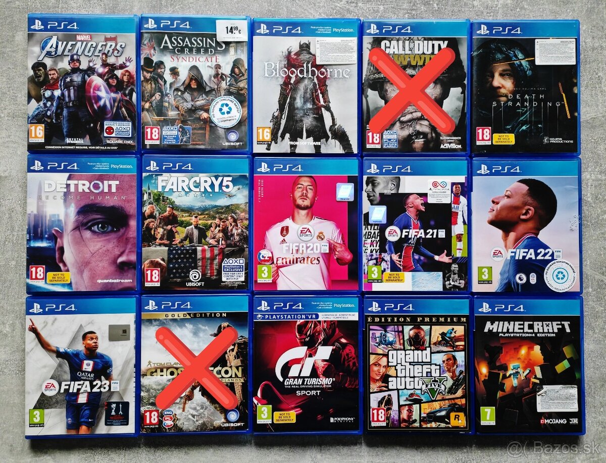 Hry na Playstation 4 (PS4) / Playstation 5 (PS5) - Rožňava - 2