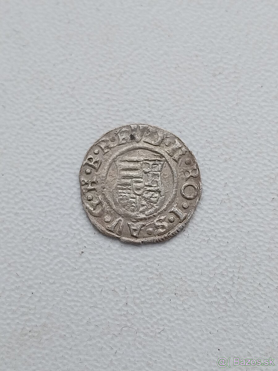 Mince Denar Rudolf II. 1590 - 2