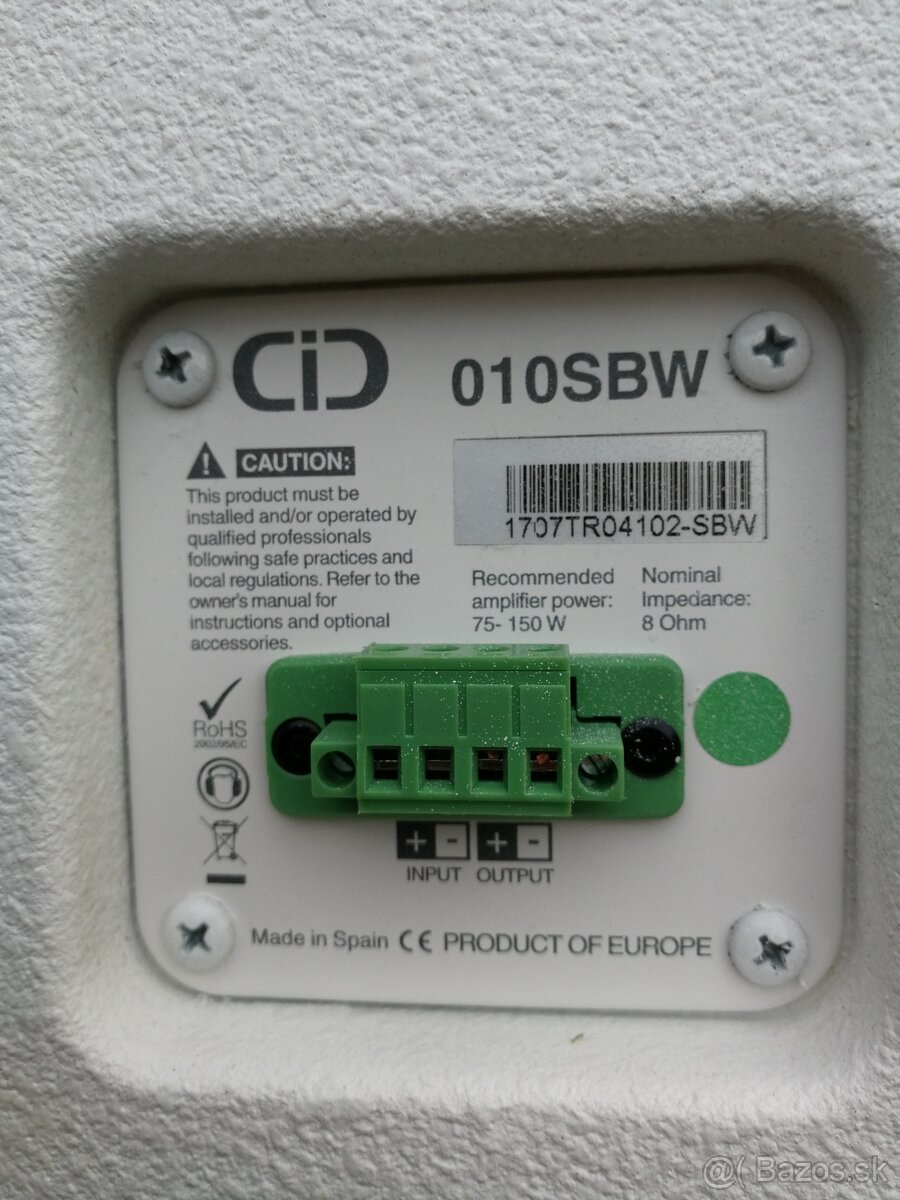 Kvalitny pasivny subwoofer - 2