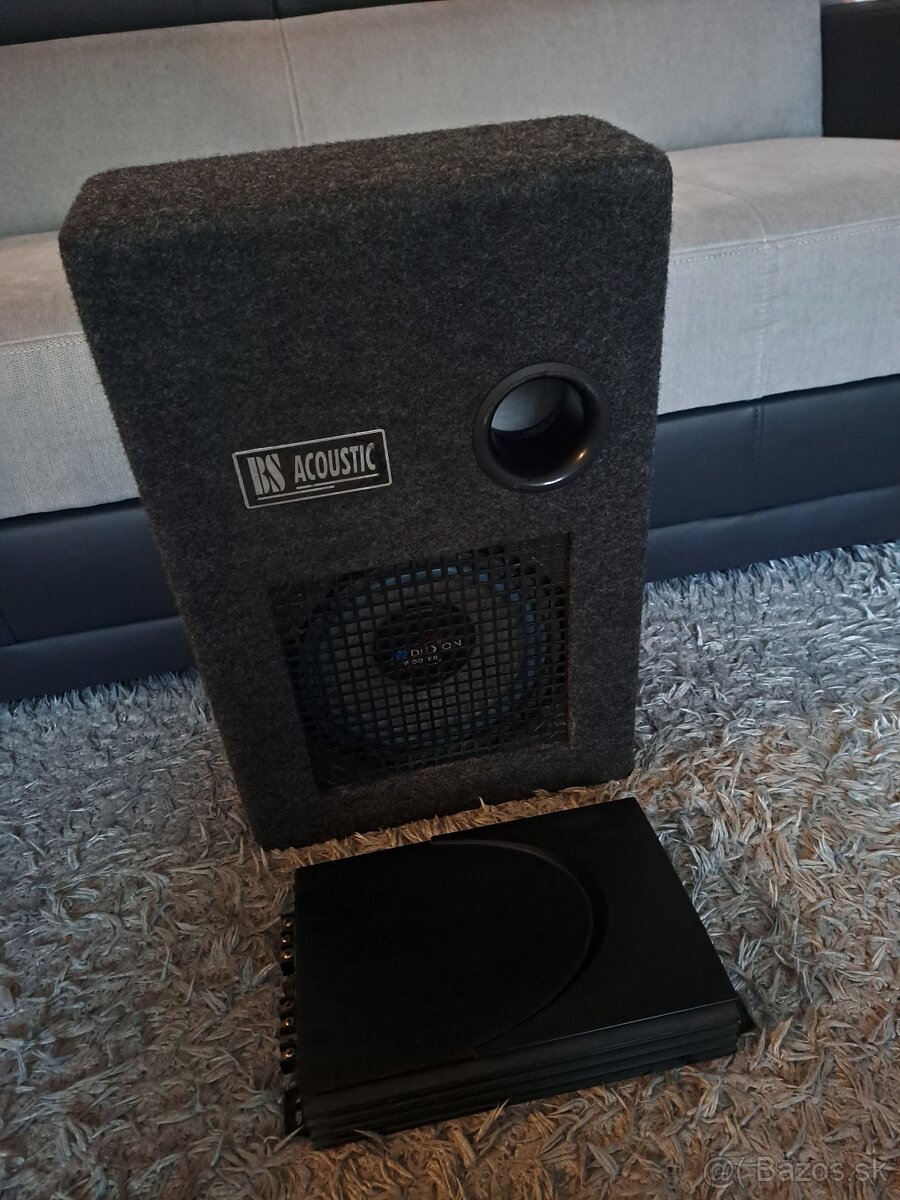 Subwoofer + zosilňovač - 2