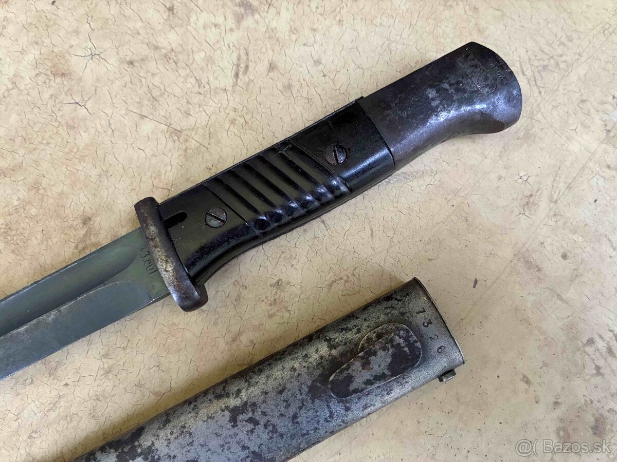 Nemecký bodák sčíslovaný - 2