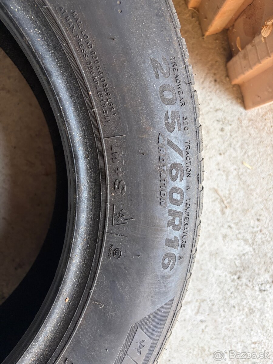 205/60 r16 celoročne pneu - 2