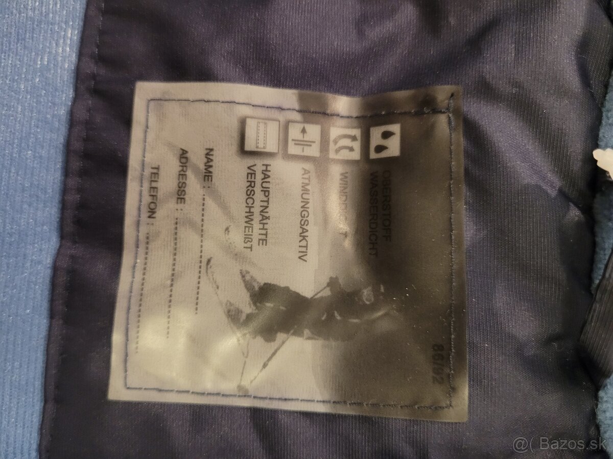 Lyžiarska bunda 86/92 - 2