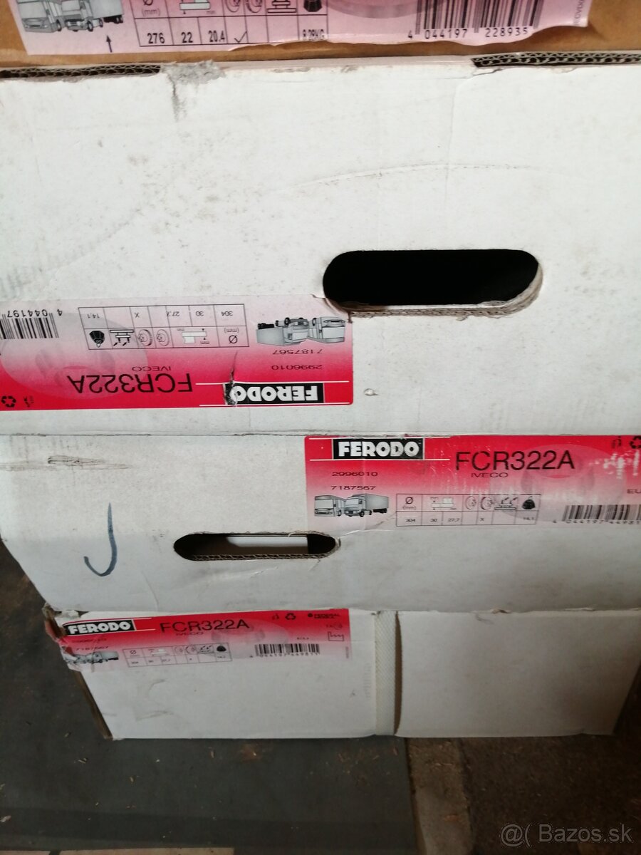 Iveco Daily brzdové kotouče Ferodo - 2