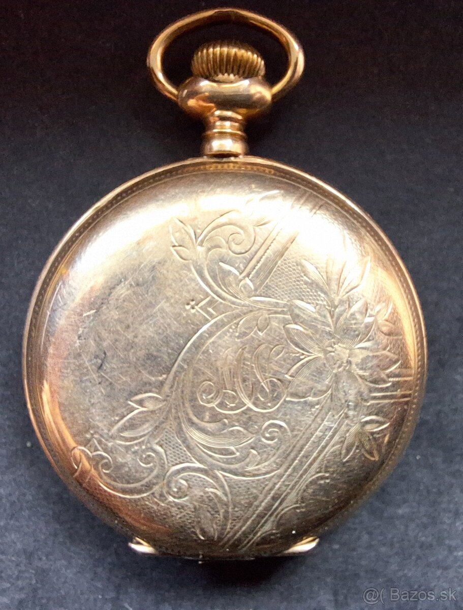 Zlaté vreckové hodiny - 2