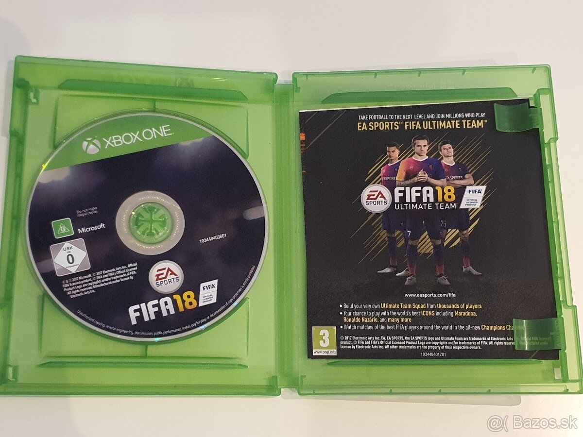Predám EA Sports FIFA18 pre XBOX One - 2