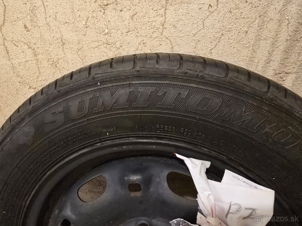 Sada pneu+disky 165/70 r14 - 2