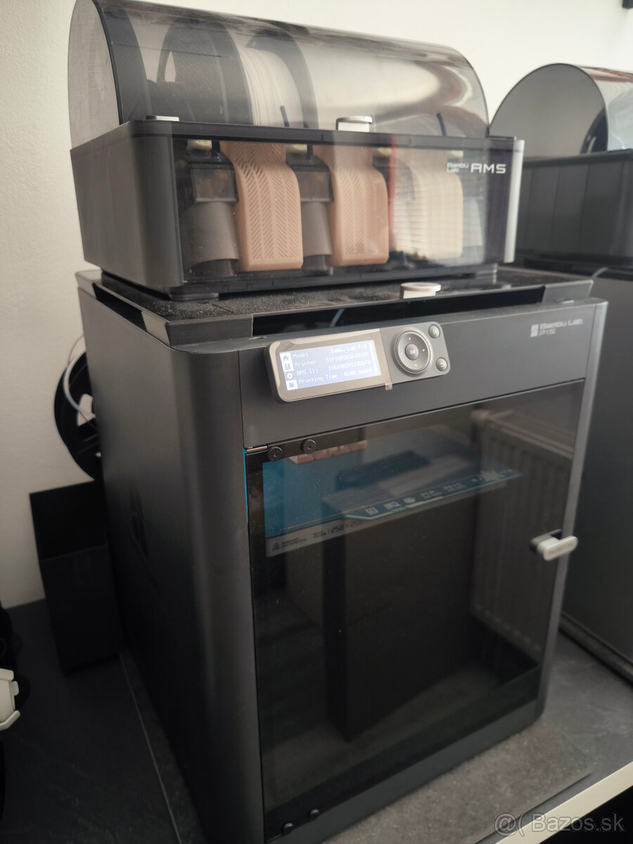 Predám 3D tlačiareň Bambu Lab P1S Combo vrátane AMS - 2
