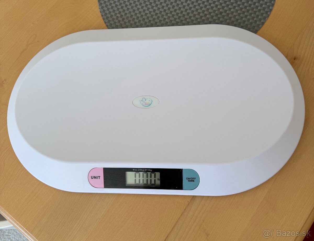Digitálna detská váha pre bábätká (do 20 kg) - 2