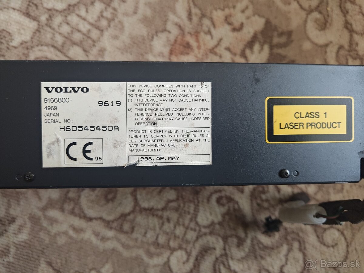 Volvo SC radio type menič 6 CD - 2