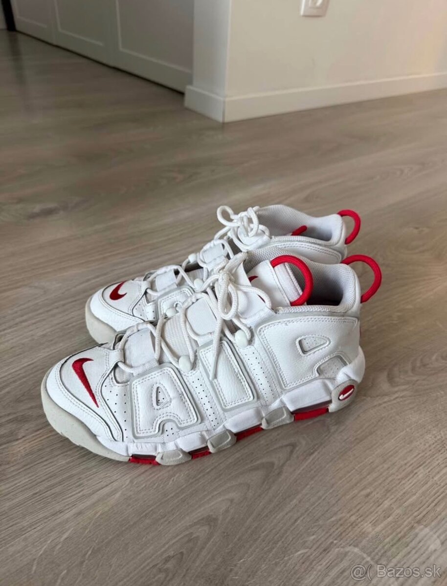 Nike Sneakersy Air More Uptempo '96 DX8965 100 Biela - 2