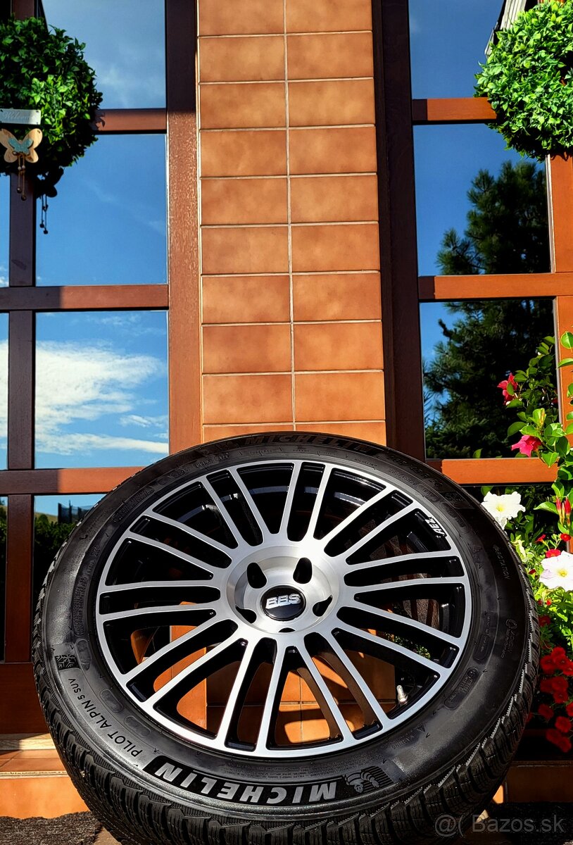 alu R20 5x112, senzory tlaku, zimné pneu 255/45, Tesla X - 2