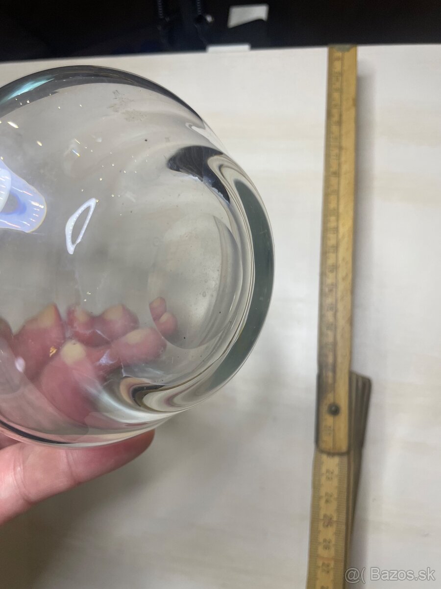 Sklo flasky stare - 2