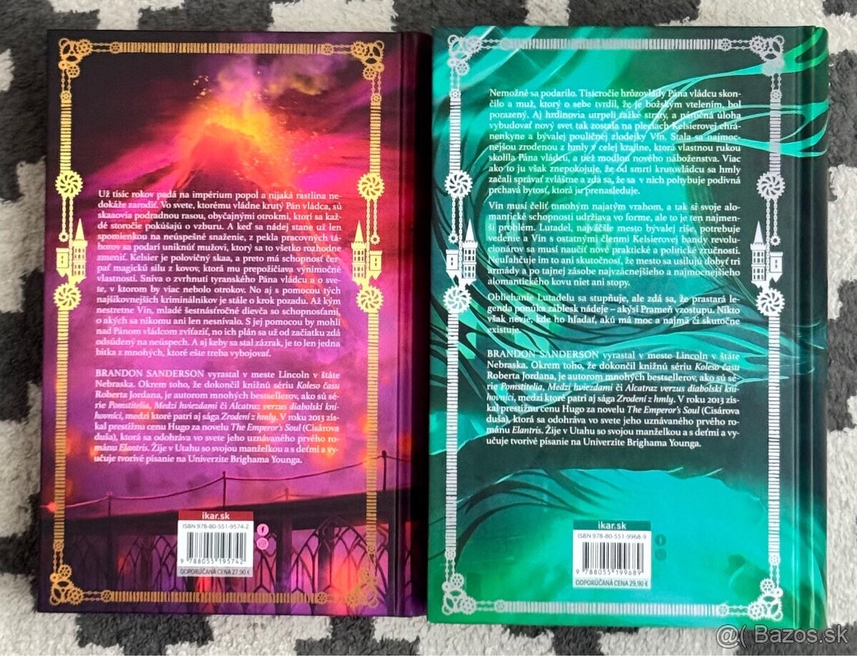 Mistborn séria 1,2 diel sk jazyk - 2