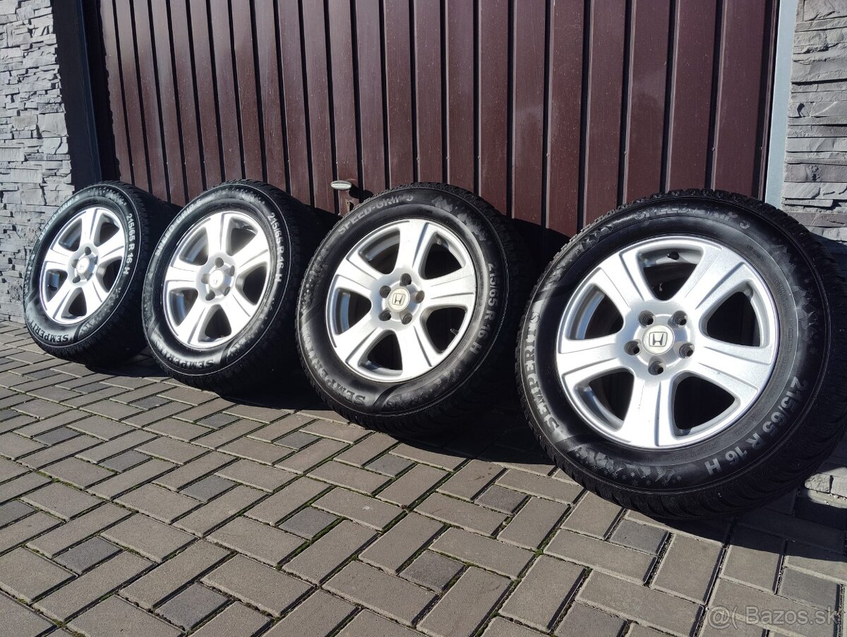 Zimná sada 5x114,3 + pneumatiky 215/65R16 - 2